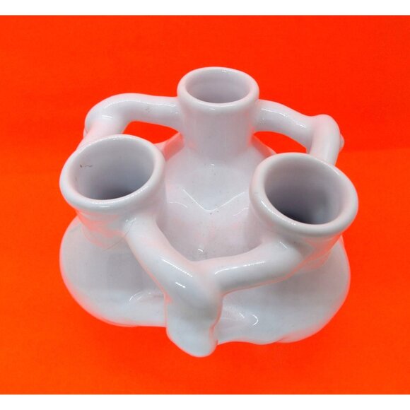 Mma Other - Vtg. Fuddling Cup Earthenware Entwined Cup/Vase NOS